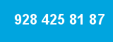 928 425 81 87